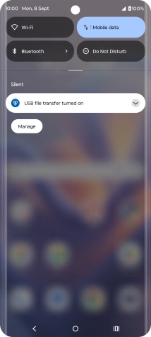 Press the drop down list.
