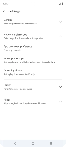 Press Auto-update apps. Press Auto-update apps.