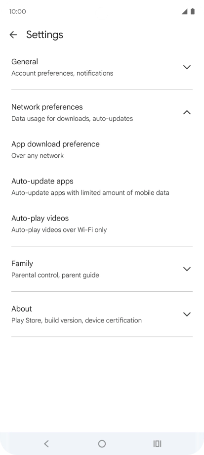 Press Auto-update apps. Press Auto-update apps.