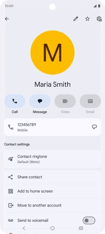 Press the Home key to return to the home screen. Press the Home key to return to the home screen.