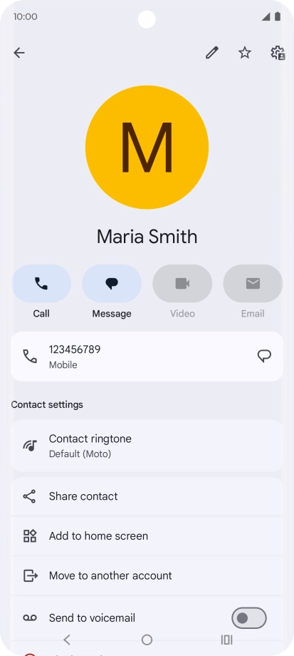 Press the Home key to return to the home screen. Press the Home key to return to the home screen.