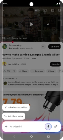 Press Ask about video.