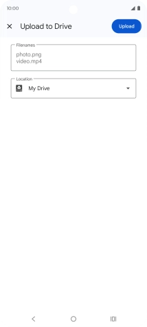 Press the field below Press the field below