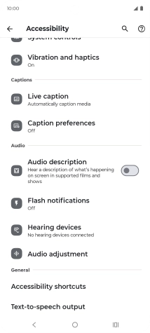 Press the required category below 