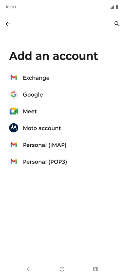 Press Personal (IMAP).