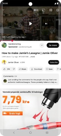Press and hold the Home key to activate Gemini.