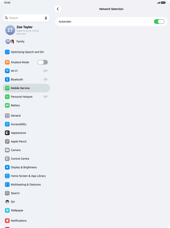 Press the indicator next to Press the indicator next to