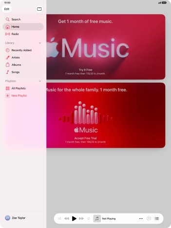 Press New Playlist.