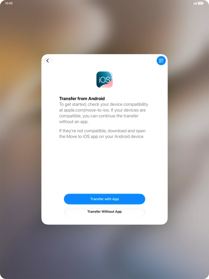 To transfer content from an Android device using the 
