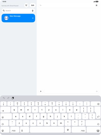 Press the add icon.