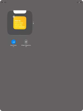 Press Smart Rotate to turn the function on or off.