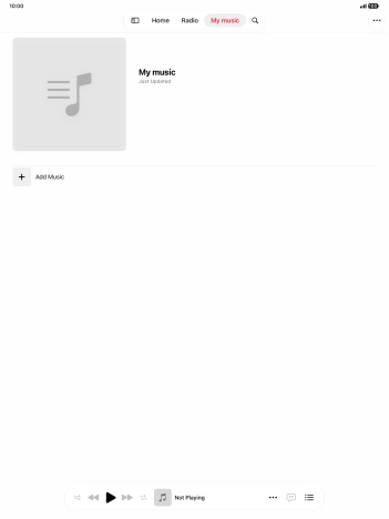 Press Add Music.