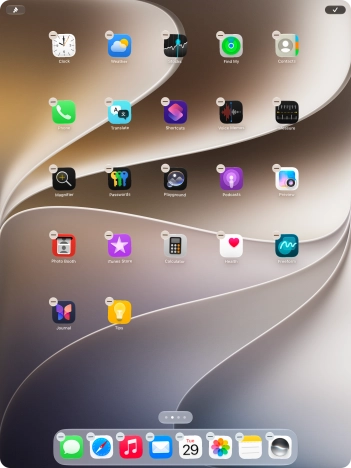 Press the edit icon.