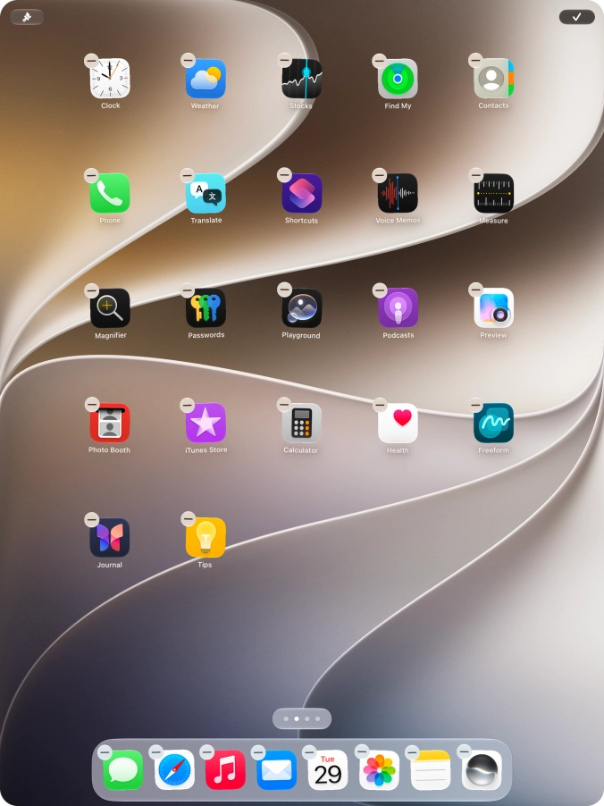 Press the edit icon.