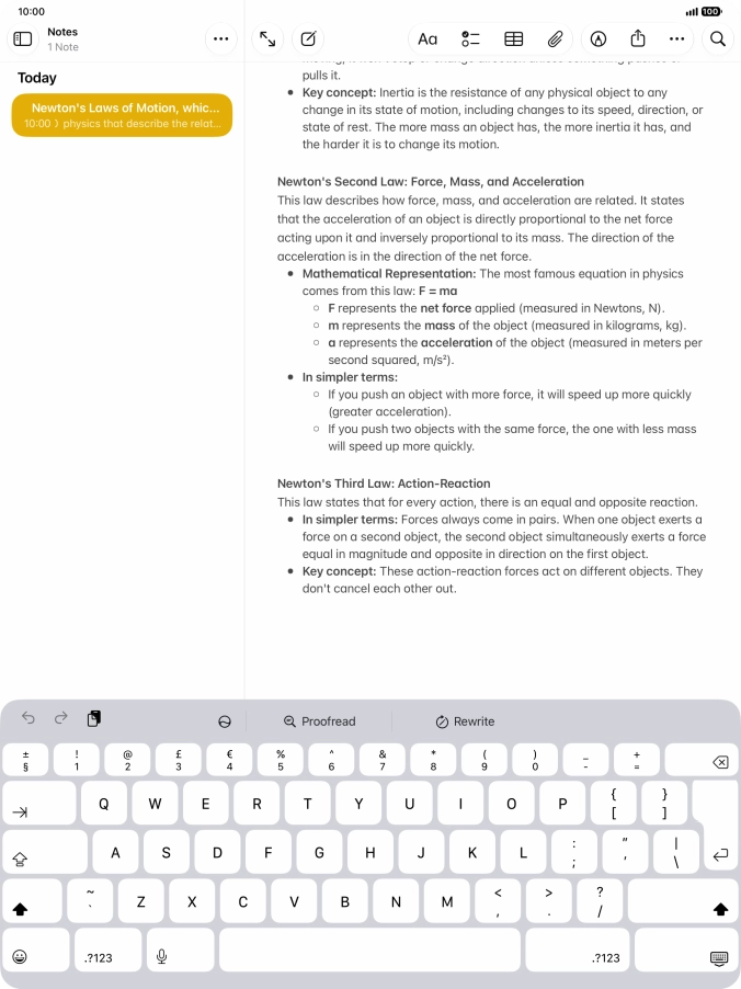 Press the Siri AI icon and follow the instructions on the screen to type or speak the required command.
