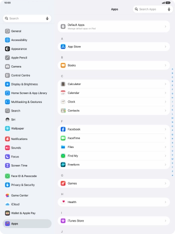 Press App Store.