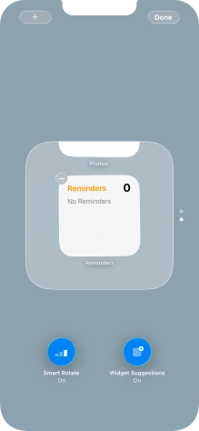 Press Smart Rotate to turn the function on or off.
