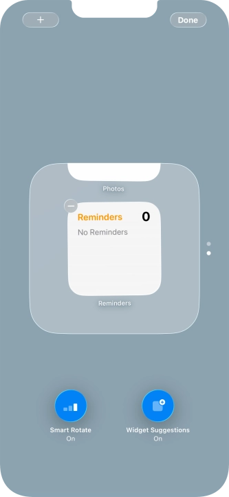 Press Smart Rotate to turn the function on or off.