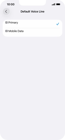 Press the required price plan. Press the required price plan.