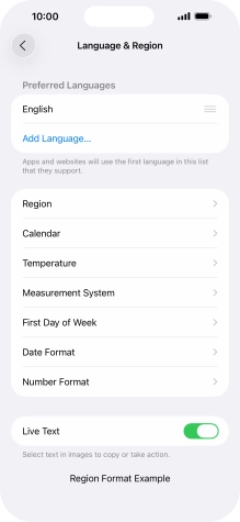 Press Add Language....