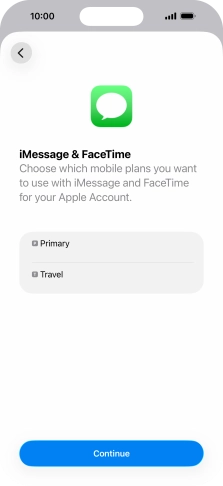 Press the required price plan.