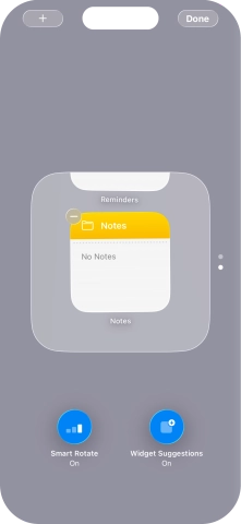 Press Smart Rotate to turn the function on or off.