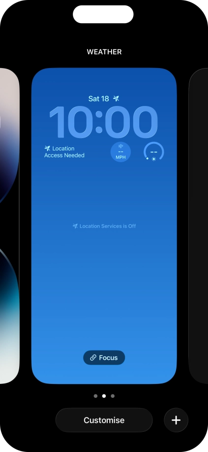 Press Focus. Press Focus.