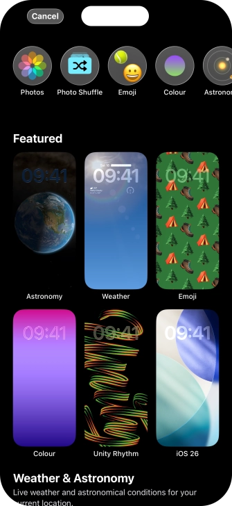 Press the required category and follow the instructions on the screen to select the required background image. Press the required category and follow the instructions on the screen to select the required background image.