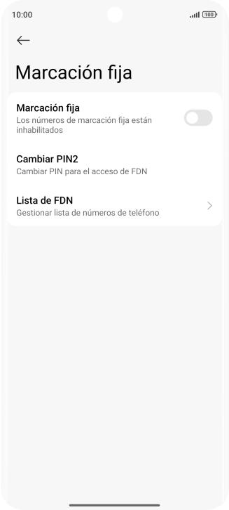 Pulsa el indicador junto a Pulsa el indicador junto a