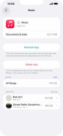 Slide your finger upwards starting from the bottom of the screen to return to the home screen.