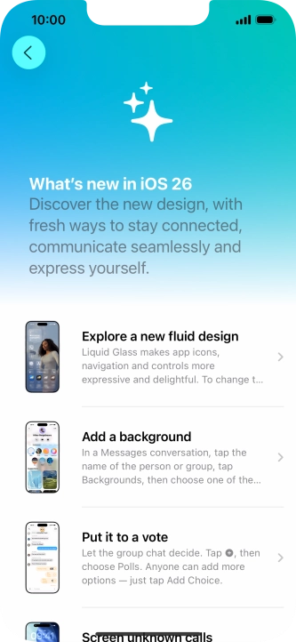 Slide your finger upwards starting from the bottom of the screen to return to the home screen.