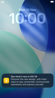 Press the required notification and follow the instructions on the screen to use the selected function. Press the required notification and follow the instructions on the screen to use the selected function.
