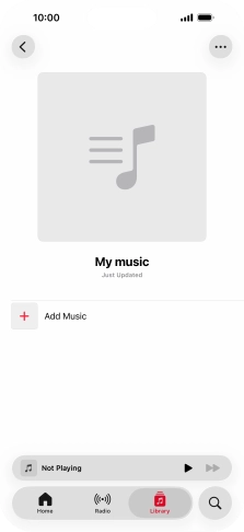 Press Add Music.