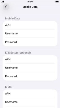 Press APN and key in wap.vodafone.co.uk.