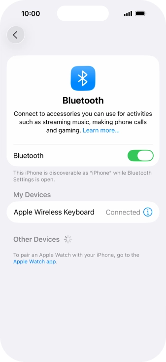 Slide your finger upwards starting from the bottom of the screen to return to the home screen.