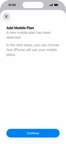 Press Continue. Press Continue.