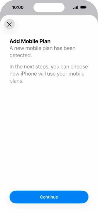 Press Continue. Press Continue.