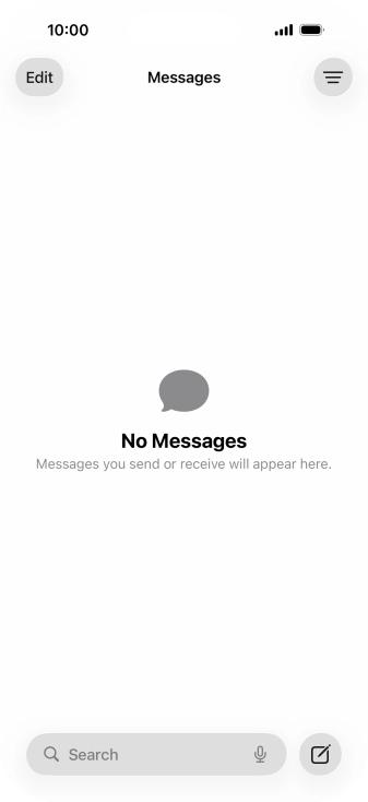 Press the new message icon.