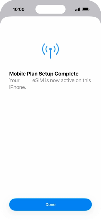 Press Done. Press Done.