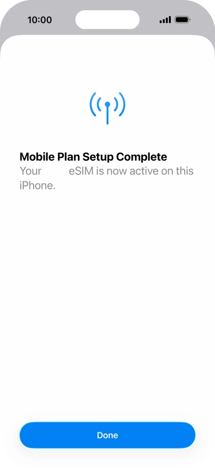 Press Done. Press Done.