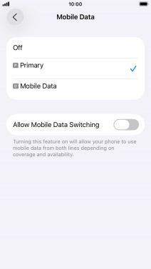 Press the required price plan. Press the required price plan.