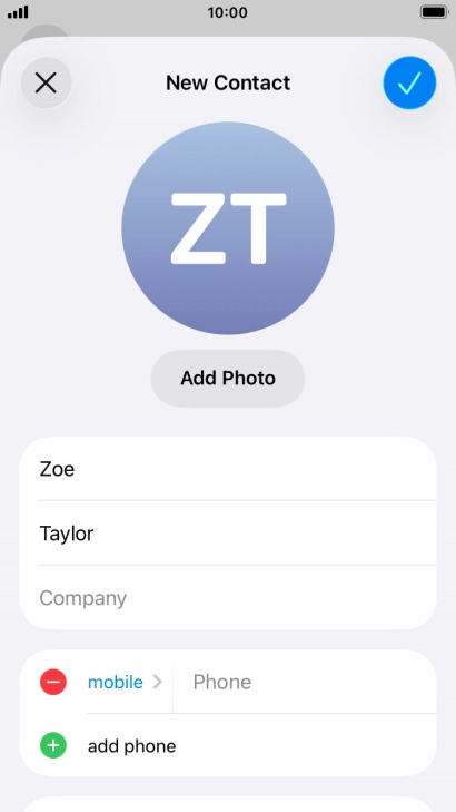 Press Phone and key in the required phone number.