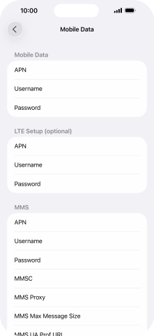 Press APN and key in wap.vodafone.co.uk.