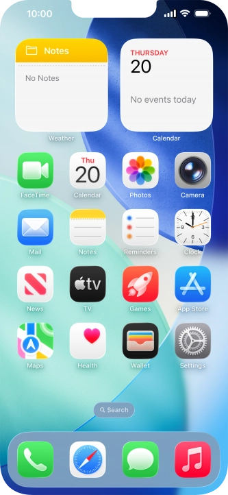 The Wi-Fi icon shows that your phone is connected to a Wi-Fi network.