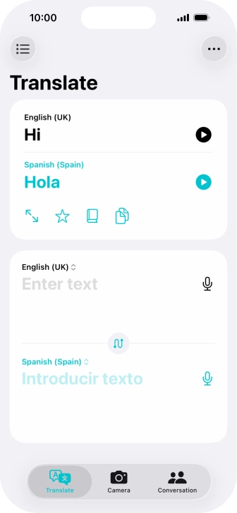 Press the full screen icon.