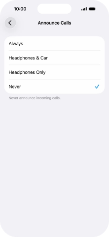 Press Always to turn on the function when silent mode is turned off.