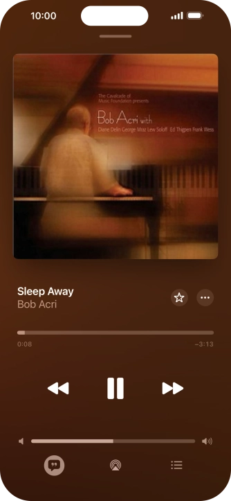 Press arrow right to go to the next audio file.