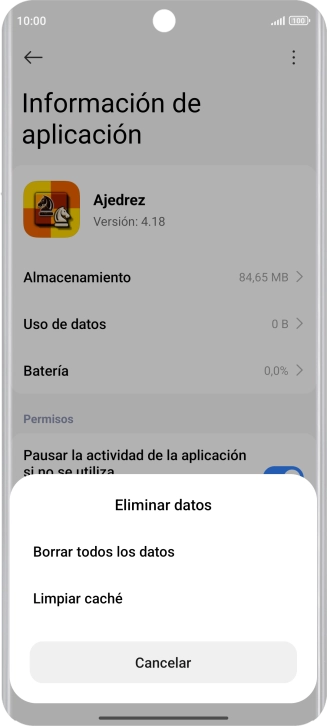 Pulsa Limpiar caché. Pulsa Limpiar caché.