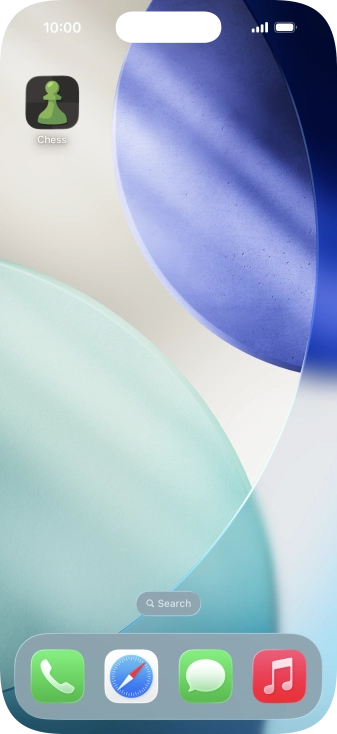 Press and hold the required app.