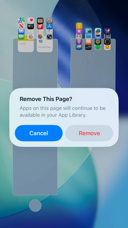 Press Remove. Press Remove.